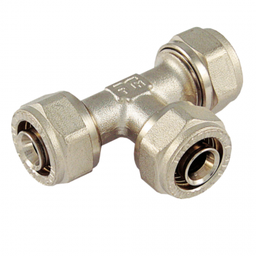 Teu egal compresie Tiemme, alama, argintiu, diametru 16 mm