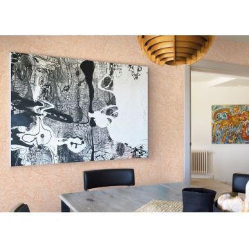 Vopsea decorativa pentru interior, efect ARTECO' 7, finisaj satinat