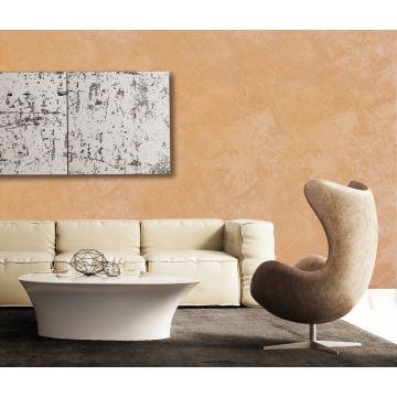 Vopsea decorativa pentru interior, efect CeboStone Light – CeboStone Flash, finisaj metalic