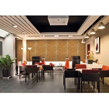 Vopsea decorativa pentru interior, efect JUNGLE: LEOPARDO, finisaj satinat