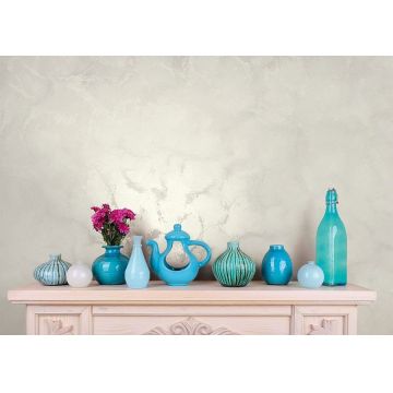 Vopsea decorativa pentru interior, efect SABULADOR, finisaj lucios