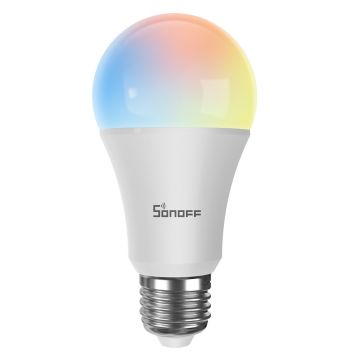 Bec inteligent cu LED Sonoff B05-B-A60, RGB, Putere 9W, 806 LM, Control aplicatie