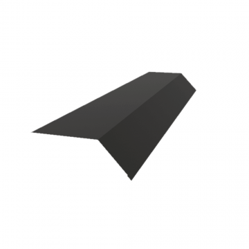 Bordura rupere panta, gri,  RAL 7016, lucios, L 2 m
