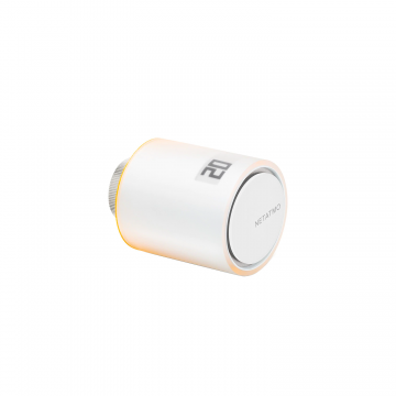 Cap termostat Netatmo, Wi-Fi, Control aplicatie, Programare, 4 Culori interschimbabile