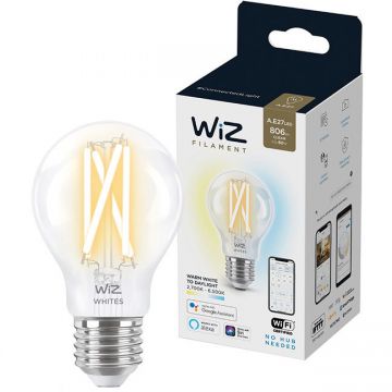 Bec LED inteligent Vintage Filament Whites Wi-Fi A60 E27 6.7W (60W) 2700K-6500K 806 lumeni