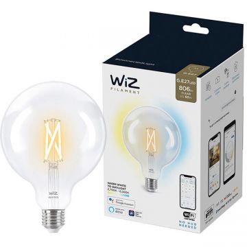 Bec LED inteligent Vintage Filament Whites Wi-Fi G125 E27 6.7W (60W) 2700K-6500K 806 lumeni