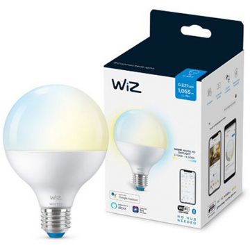 Bec LED Inteligent Wi-Fi Bluetooth G95 E27 11W (75W) 1055 lm lumina alba reglabila