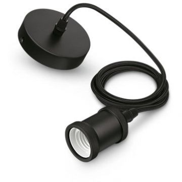 Bec Pendul Modern E27 40W 10.7 cm Negru Bec Pendul Modern E27 40W 10.7 cm Negru