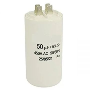 Condensator Motor Electric -CBB60 450V 50/60Hz 50 uf, 50 mm