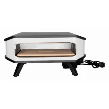 Cuptor pentru pizza electric, usa, piatra pizza, control digital al temperaturii Cozze 43 cm 17 inci 230 V / 2.200 W 90356