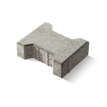 Pavele Symmetrica SYMM 02, dublu T, gri, 20 x 16.5 x 6 cm
