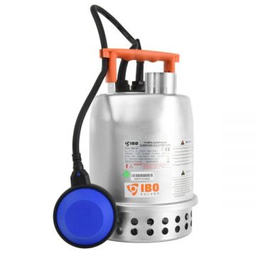 Pompa Submersibila IBO IPRO Professional QBO 100, 230V, 750W, Debit 275l/min, H Refulare 12m, racord 1.5 toli