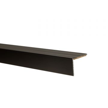 Profil pentru treapta SET S45 BLK, aluminiu, autoadeziv, negru, 3 m