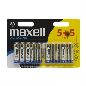 Baterii Maxell Alcaline Aa – Lr06- 5+5/blister