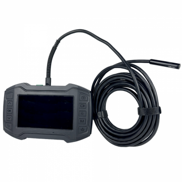 Camera endoscopica 720P cu display LCD, 2 lentile, 8mm x 5m