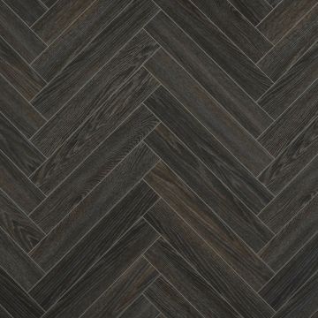 Parchet laminat 8 mm Berry Alloc Chateau Charme Black, Herringbone B, clasa de trafic 32, AC4, click Chateau Lock, 504 x 84 mm