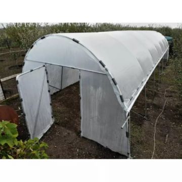 Solar gradina profesional, 10 x 3 x 2.5 m, 30 mp, structura otel galvanizat