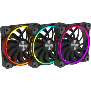 Ventilator 120mm Wing Boost 3 ARGB PWM Triple