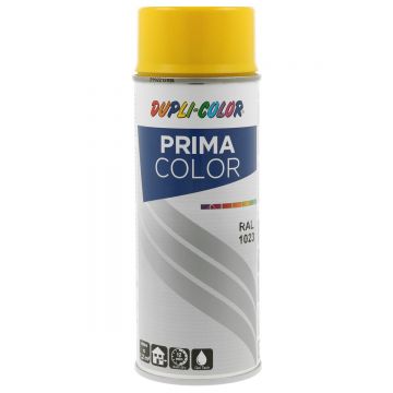 Vopsea spray Dupli-Color Prima, RAL 1023 galben trafic, 400 ml
