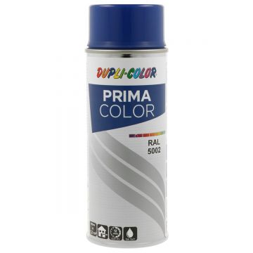 Vopsea spray Dupli-Color Prima, RAL 5002 albastru ultramar, 400 ml