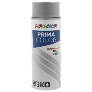 Vopsea spray Dupli-Color Prima, RAL 7001 gri argintiu, 400 ml