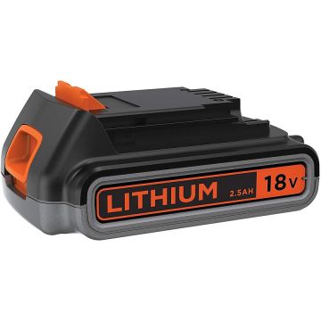 BLACK + DECKER battery pack 18V 2.5Ah Slide (black / orange)