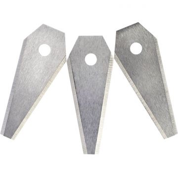 Bosch cutting blades for Indego robotic lawnmowers, 3 pieces, spare blades