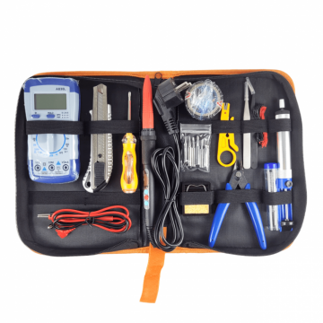 Kit de lipit pentru electronisti cu 23 piese, Bitmi 10270