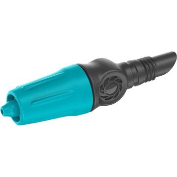 Micro-Drip-System Adjustable End Drip Head 0-15 l/h (black/turquoise, 10 pieces, model 2023)