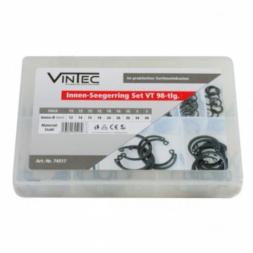 Set inele de siguranta Vintec 74517, O12-40, 98 de piese