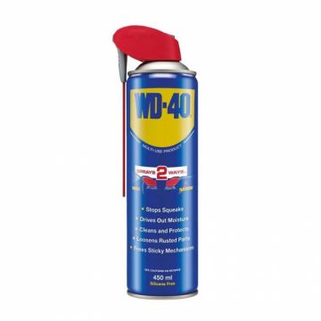 Spray lubrifiant multifunctional 450SS Smart Straw WD-40, 450 ml