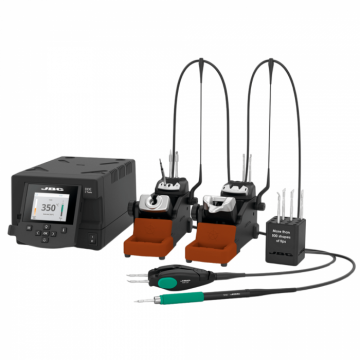 Statie de lipit cu 2 puncte de lucru, 90-450  ºC, JBC DDPE-2QC