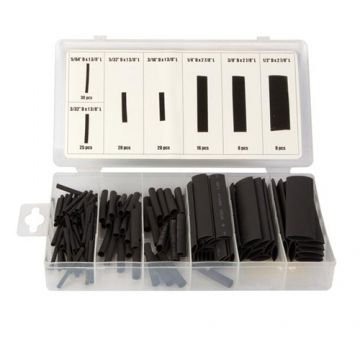 Tuburi termocontractabile Toolland HAS07, O2x13 mm, 127 piese Tuburi termocontractabile Toolland HAS07, O2x13 mm, 127 piese