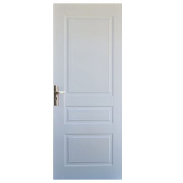 Usa interior plina Pamate U-83, reversibila, MDF, Alb, toc 10 cm, 200 x 60 x 4 cm