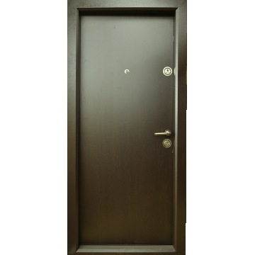 Usa metalica intrare Arta Door 101, cu fete din MDF laminat, deschidere stanga, culoare wenge, 880 x 2010 mm