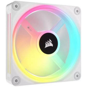 Ventilator Carcasa iCUE LINK QX120 RGB 2400 PM 120mm Alb