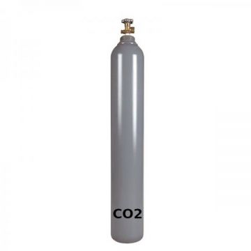 Accesorii sudura Butelie metalica 10L 200 Bar gri cu 7.5kg CO2