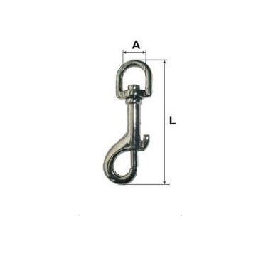 CARABINA BRELOC CU ARC SI INEL ROTATIV 11X53M