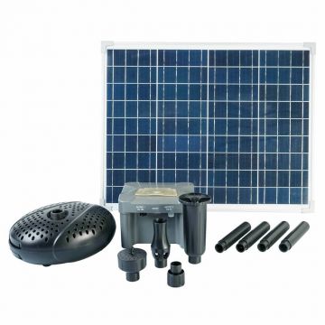 Ubbink Set SolarMax 2500 cu panou solar pompă și baterie