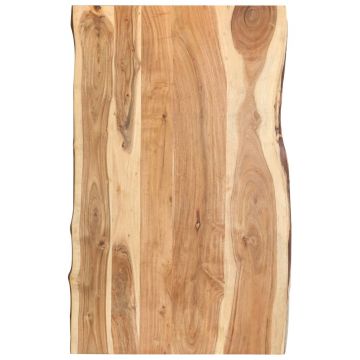 Blat de masă 100x60x38 cm lemn masiv de acacia