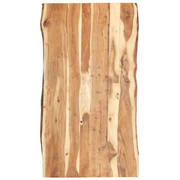 Blat de masă 120x60x38 cm lemn masiv de acacia
