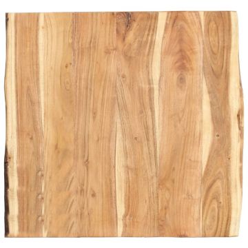 Blat de masă 60x60x38 cm lemn masiv de acacia
