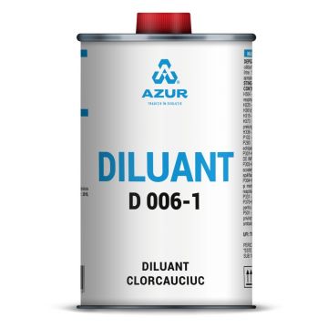 Diluant clorcauciuc Azur, 1 L