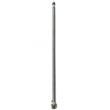 Racord pentru baterii Heko, inox, filet interior-exterior, 40 cm, 1/2