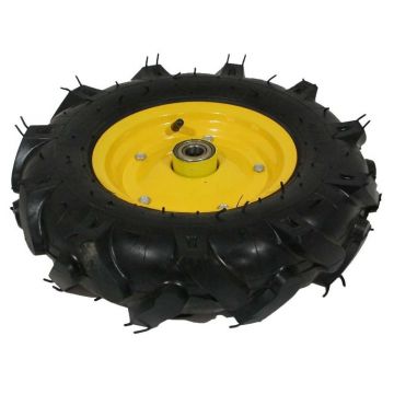 Roata motocultor , motosapa, AX 20 mm, 4.00 - 8 (cu rulment)