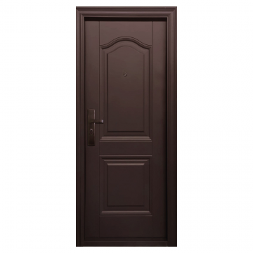 Usa metalica de intrare in apartament Atenna pentru interior, tabla, deschidere dreapta, culoare wenge, 2020 x 880 mm