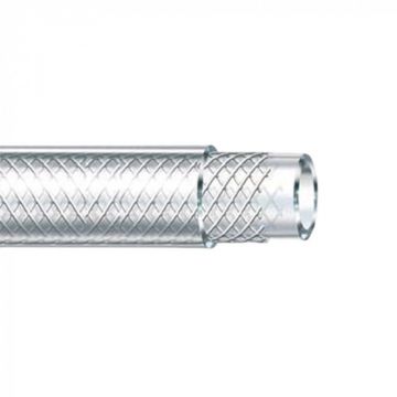 Furtun alimentar din PVC cu insertie textila, 38 x 48 mm, 6 bar, rola 25 m