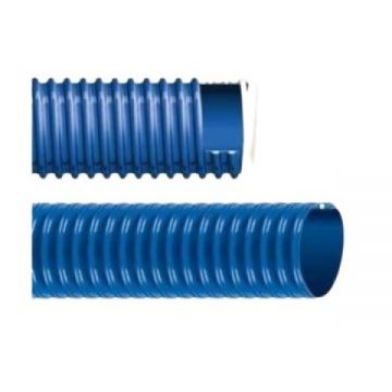 Furtun pentru semanatoare, seminte, ingrasamant FPS 40, 40mm, PVC cu spirala din PVC rigid