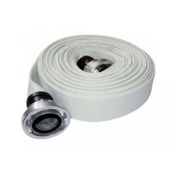 Furtun pompieri 2 Toli pentru irigatii, PVC, SimpleFit, presiune lucru 3.5 bar, rola 20 m + cuple Storz