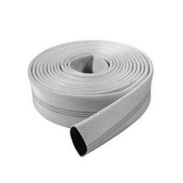 Furtun pompieri 4 Toli pentru irigatii, PVC,  SimpleFit, presiune lucru 3.5 bar, rola 20 m